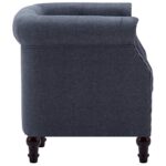 Festnight Fauteuil en Tissu Bois Fauteuil de Salon Chaise Bureau Chaise de Salle à Manger Sofa Gris foncé 67 x 60 x 67 cm 17 Festnight Fauteuil en Tissu Bois Fauteuil de Salon Chaise Bureau Chaise de Salle à Manger Sofa Gris foncé 67 x 60 x 67 cm 17