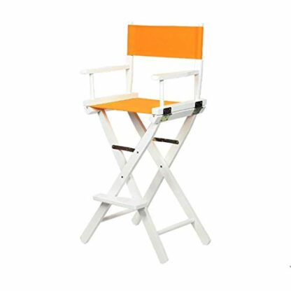 LMCLJJ Maquilleur Président Administrateurs en bois Chaise pliante Chaise en toile Chaise portable Chaise haute de maquillage 2