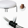 Lot de 6, ronde empilable en acier inoxydable PU Tabouret Art pliant Repose-pieds Tabouret Salon Cuisine 105 13 Lot de 6, ronde empilable en acier inoxydable PU Tabouret Art pliant Repose-pieds Tabouret Salon Cuisine 105