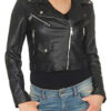 Malito Femme Courte Simili Cuir Veste Casual Faux Cuir 5173 13 Malito Femme Courte Simili Cuir Veste Casual Faux Cuir 5173