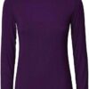 Générique Femmes À Manches Longues pour Femmes Tortue Polo COL ROULÉ Tricot