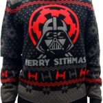 Pull de Noël Moche Homme et Femme Star Wars Dark Vador Merry Sithmas 27 Pull de Noël Moche Homme et Femme Star Wars Dark Vador Merry Sithmas 27