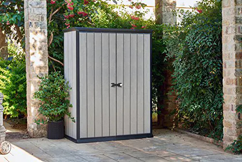 KETER/Chalet-Jardin 12-929616 Brossium Armoire Résine Gris 138 x 80,5 x 185 cm 5 KETER/Chalet-Jardin 12-929616 Brossium Armoire Résine Gris 138 x 80,5 x 185 cm