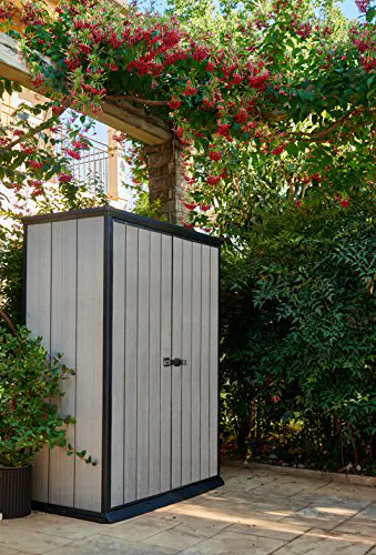 KETER/Chalet-Jardin 12-929616 Brossium Armoire Résine Gris 138 x 80,5 x 185 cm 7 KETER/Chalet-Jardin 12-929616 Brossium Armoire Résine Gris 138 x 80,5 x 185 cm