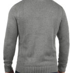 Solid Petro Pull En Grosse Maille À Col Camionneur Pull-Over Pour Homme Avec Col Droit Avec Fermeture Éclair 18 Solid Petro Pull En Grosse Maille À Col Camionneur Pull-Over Pour Homme Avec Col Droit Avec Fermeture Éclair 18