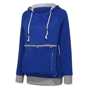 Sweat à Capuche Femme Avec Poche Kangourou Pour Chat/chien - Transport Animal Confortable