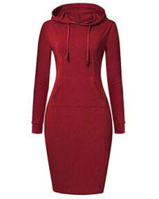 Sweat à Capuche Femme ZYUEER – Zip Devant, Doublure Polaire, Manches Longues, Coupe Décontractée (plusieurs Coloris Unis)
