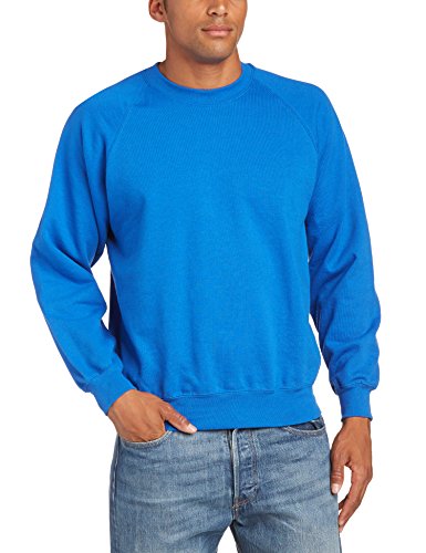 Sweat-shirt Homme Fruit Of The Loom - Col Rond, Manches Longues - Coton/polyester - Coupe Régulière - Taille S à 3XL