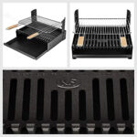 Happy Garden Somagic – Barbecue au Charbon de Bois réglable en 3 hauteurs GRILLOIR – grilloir à Poser 17 Happy Garden Somagic – Barbecue au Charbon de Bois réglable en 3 hauteurs GRILLOIR – grilloir à Poser 17