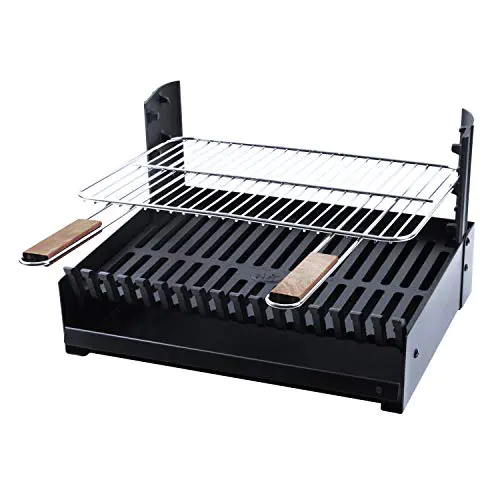 Happy Garden Somagic – Barbecue au Charbon de Bois réglable en 3 hauteurs GRILLOIR – grilloir à Poser 3 Happy Garden Somagic - Barbecue au Charbon de Bois réglable en 3 hauteurs GRILLOIR - grilloir à Poser