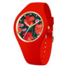 Ice-Watch - ICE Flower Floral Passion - Montre Rouge pour Femme avec Bracelet en Silicone - 017577 (Medium)