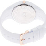 Ice-Watch – ICE glam White Rose-Gold – Montre blanche pour femme avec bracelet en silicone – 000977 (Small) 17 Ice-Watch – ICE glam White Rose-Gold – Montre blanche pour femme avec bracelet en silicone – 000977 (Small) 17