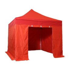 Interouge Tente Pliante 3x3m Pack Complet Acier 32mm Polyester 300g/m²