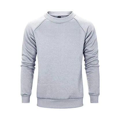 Pull Homme Hiver - Sweat-Shirt Vintage Confortable - Manches Longues Col Montant - Coupe Décontractée