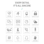 Montre connectée harddo M5 avec écran Tactile et Bracelet étanche pour Android iOS 18 Montre connectée harddo M5 avec écran Tactile et Bracelet étanche pour Android iOS 18