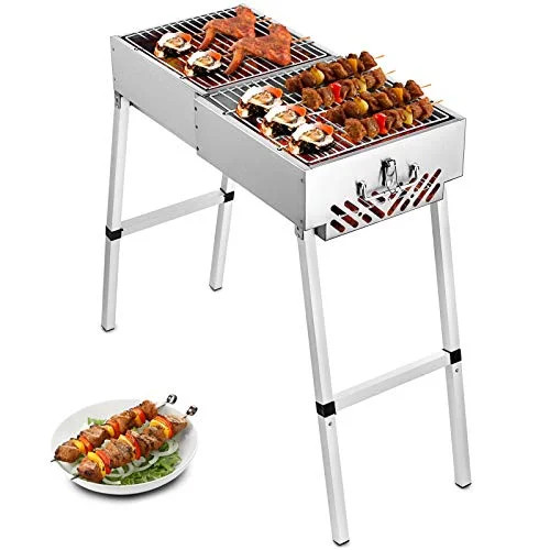 Grille Barbecue Acier Inoxydable Grille Pour Grill Et Barbecues En Inox Dim 40 X 24 EL GAUCHO Barbecue Sur Pied