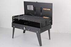 TEENO Barbecue à Charbon Pliable Portable pour Barbecue de Jardin Extérieur Camping