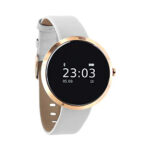 X-WATCH SIONA Montre Intelligente pour Femme, Montre Android et Smart Watch iOS, Montre de Sport Connectée, Montre de fitness, Compatible avec iPhone 16