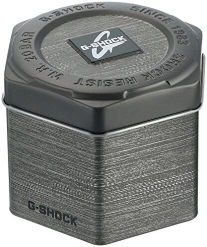 Casio G-Shock GST-S100G-1BCR Montre-bracelet à quartz en acier inoxydable et résine, style décontracté, pour homme.- 4