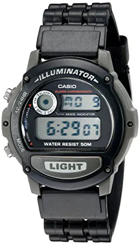 Casio W87H-1V Montre de Sport pour Homme Noir