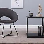 Duhome Chaise Salle à Manger en Tissu (Velours) Chaise de conférence réception sélection de Couleur Design Excellent avec Pieds en Metal 439D 18