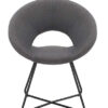 Duhome Chaise Salle à Manger en Tissu (Velours) Chaise de conférence réception sélection de Couleur Design Excellent avec Pieds en Metal 439D