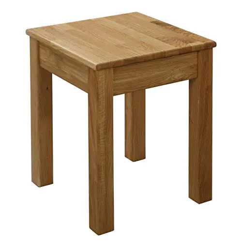 Krok Wood 1x Chaise de Salle à Manger Tomas en Bois Massif en chêne 35x35x45 cm