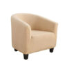 NIBESSER Housse de Fauteuil Cabriolet Chesterfield Jacquard Housse de Canapé Tub Chair Extensible Housse de Fauteuil élastique Modèle Tullsta