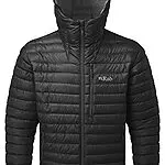 RAB Mens Microlight Alpine Jacket Black/Shark (Small) 12