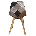 THE HOME DECO FACTORY HD6137 Lot de 2 Chaises Patchwork, Polyuréthane, 46x85x55 cm 17