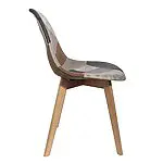 THE HOME DECO FACTORY HD6137 Lot de 2 Chaises Patchwork, Polyuréthane, 46x85x55 cm 18