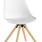 WOLTU® 2 X Chaise de Cuisine pour Salle à Manger Design Moderne avec Assise rembourrée en Lin,#1045 17 WOLTU® 2 X Chaise de Cuisine pour Salle à Manger Design Moderne avec Assise rembourrée en Lin,#1045 17