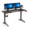 Wearson 140 x 65 cm Ordinateur de Bureau Table Gaming WS1465 9 Wearson 140 x 65 cm Ordinateur de Bureau Table Gaming WS1465