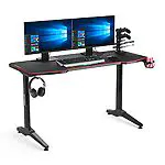 Wearson 140 x 65 cm Ordinateur de Bureau Table Gaming WS1465 16 Wearson 140 x 65 cm Ordinateur de Bureau Table Gaming WS1465 16