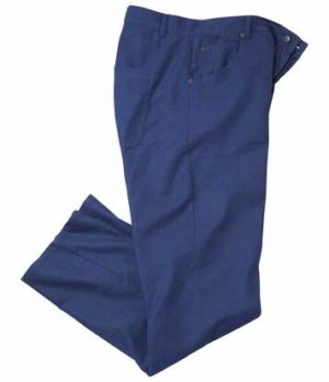 Pantalon Stretch Coton/Lin