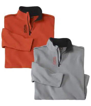 Lot de 2 Pulls Micropolaires Sporting Club 3 Lot de 2 Pulls Micropolaires Sporting Club
