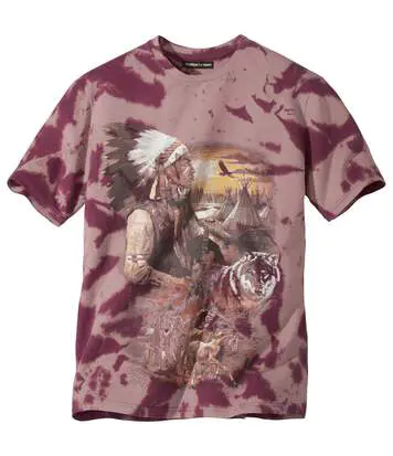 Tee-Shirt Tie and Dye Indian Legends 5 Tee-Shirt Tie and Dye Indian Legends
