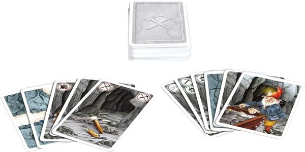 GIGAMIC - AMSABO - Jeu de Carte - Saboteur Noir