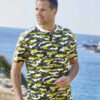 Tee-Shirt Col Tunisien Camouflage 7 Tee-Shirt Col Tunisien Camouflage