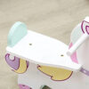 AIYAPLAY Licorne à Bascule Cheval à Bascule pour Enfants de 1 à 3 Ans avec poignées Repose-Pied butées