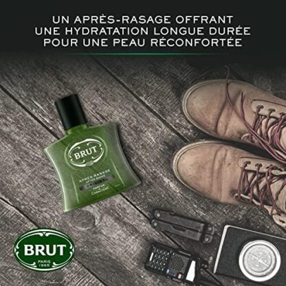 Brut Coffret Trousse 3 Produits Homme Eau de Toilette, Déodorant & Après-Rasage Original, Idée Cadeau Homme Original, Parfum frais et élégant 3