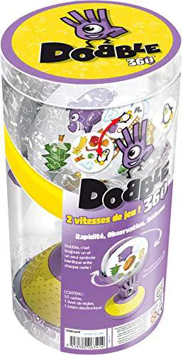 Dobble – Jeu de société – Jeu de cartes – Jeu d’observation 5 Dobble - Jeu de société - Jeu de cartes - Jeu d'observation