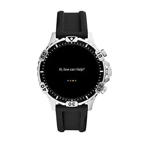 Fossil Hommes GEN 5 Smartwatch connectée avec écran tactile, Haut parleur, Rythme cardiaque, GPS, NFC et notifications Smartphones