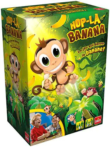 Goliath – Hop La Banana – Jeux d’enfants – A partir de 4 ans – Jeu de société – Jeu d’adresse et rapidité – 2 à 5 joueurs 3 Goliath - Hop La Banana - Jeux d'enfants - A partir de 4 ans - Jeu de société - Jeu d'adresse et rapidité - 2 à 5 joueurs
