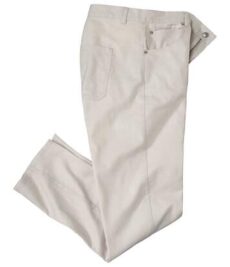 Pantalon Stretch Coton/Lin