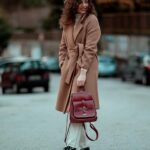 ECOSUSI Sac à Dos pour Femme Sac a Main Femmes Petit Sac a Dos Petite Sacoche Fille Sac a Dos College Cuir PU en Bandoulière Femme, Bordeaux,S 30