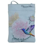 Anuschka Sac porté épaule en Cuir Véritable pour Femme | Crossbody pour Voyage Double Fermeture à glissière | Œuvre d&rsquo;art Originale Peint à la Main 17