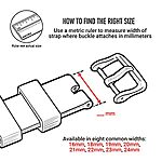 Archer Watch Straps – Acier Inoxydable PVD Boucle De Remplacement – Noir Mat, 20mm 17 Archer Watch Straps – Acier Inoxydable PVD Boucle De Remplacement – Noir Mat, 20mm 17