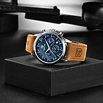 BY BENYAR Montre Chronographe pour Homme Mouvement à Quartz Montre de Sport d’affaires de Mode 30M Imperméable La Elegante Cadeau… 18 BY BENYAR Montre Chronographe pour Homme Mouvement à Quartz Montre de Sport d’affaires de Mode 30M Imperméable La Elegante Cadeau… 18