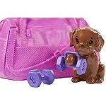 Barbie Bien-être coffret Sport avec poupée rousse, figurine chiot et 9 accessoires, jouet pour enfant, GJG57 18 Barbie Bien-être coffret Sport avec poupée rousse, figurine chiot et 9 accessoires, jouet pour enfant, GJG57 18